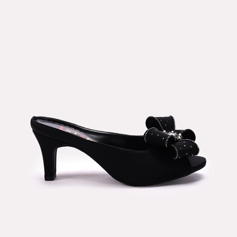 Fancy Court Shoes Black 0450061
