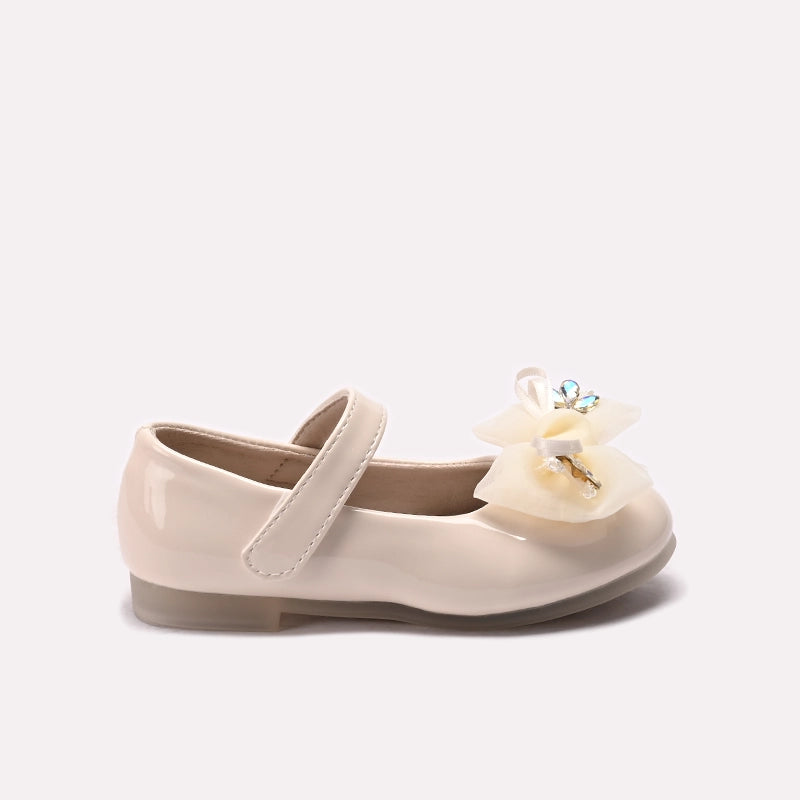 Girl Fancy Pumps Fawn 0710734