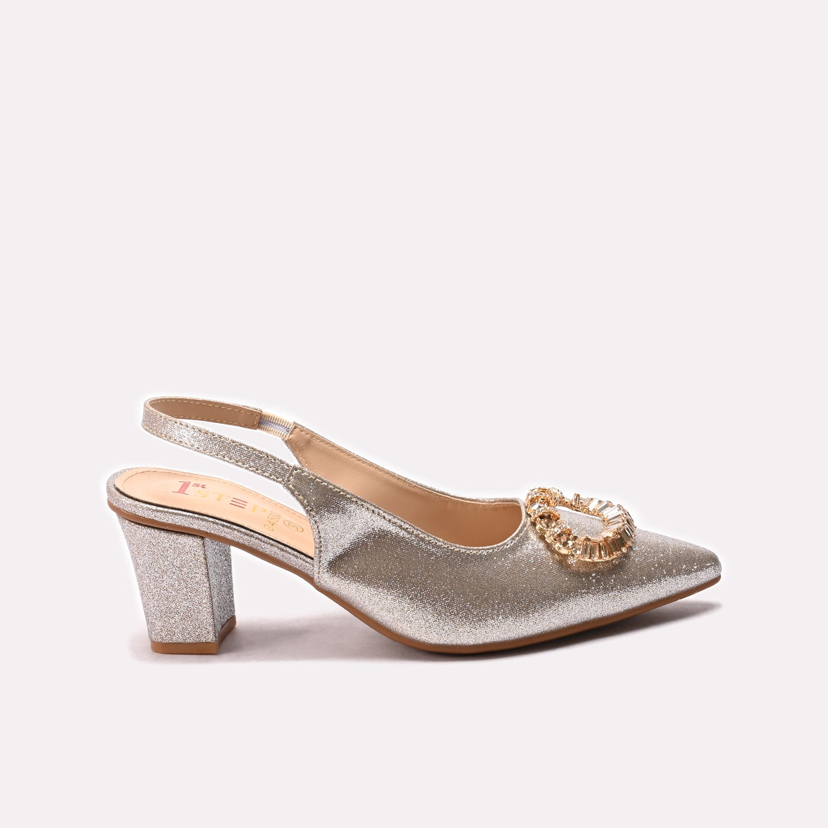 Fancy Court Shoes Golden 0450222