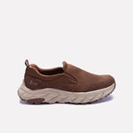 Brown Slip On Chunky Sneakers 0120564