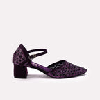 Bridal Court Shoes Purple 0450098