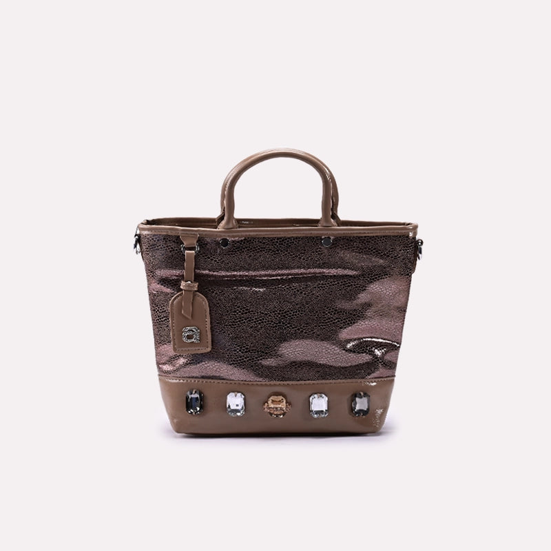 Casual Shoulder Bags Brown 0331456