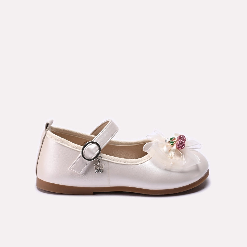 Girl Fancy Pumps Fawn 0710708