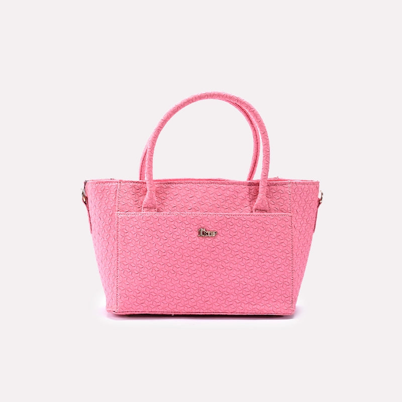 Pink Casual Shoulder Bags 0331464
