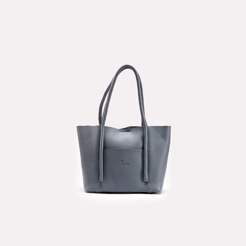 Gray Casual Shoulder Bags 0331307