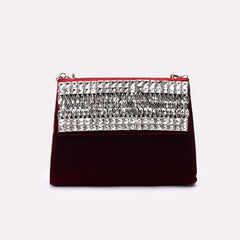 Casual Hand Bag Maroon 0322101