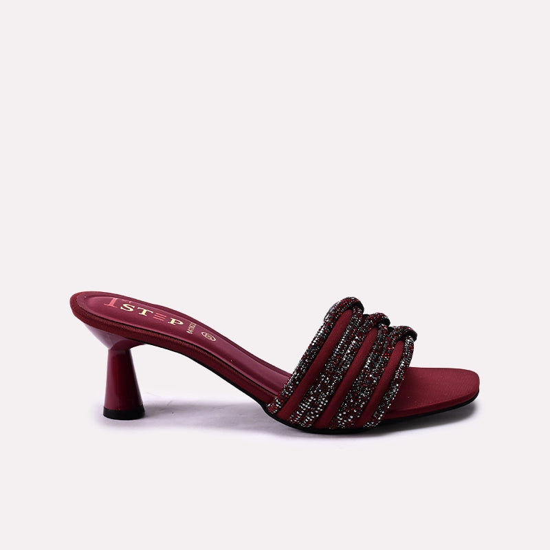 Fancy Slipper Maroon 0413623