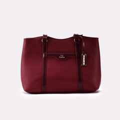 Casual Shoulder Bags Maroon 0331739