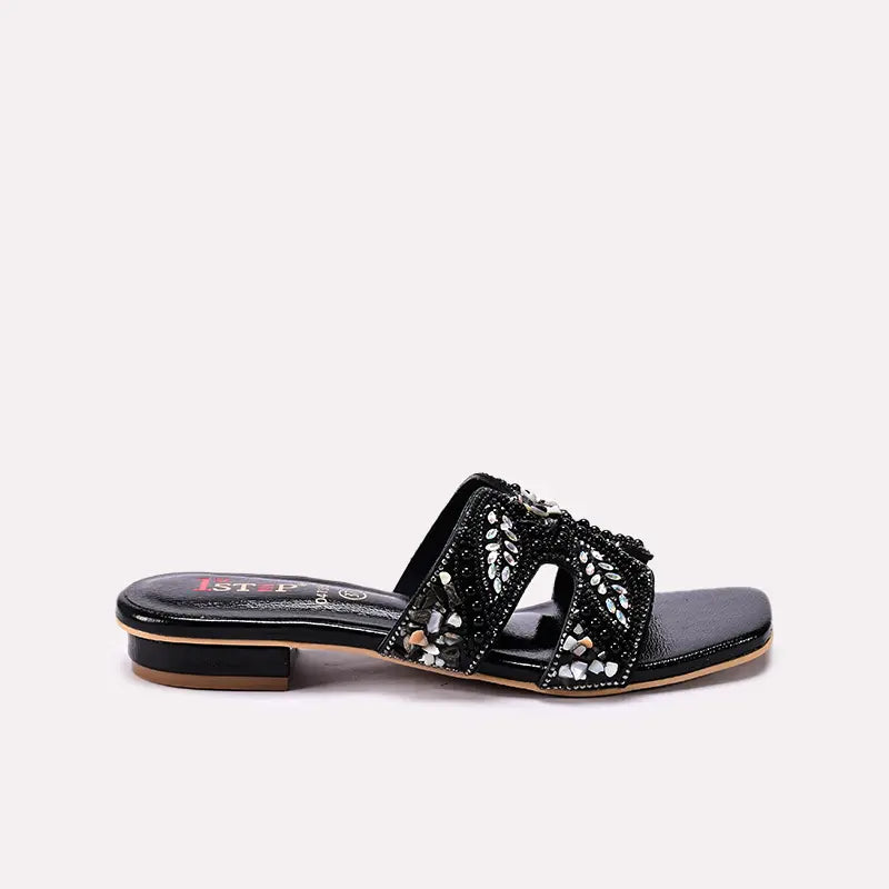 Fancy Slipper Black 0413561