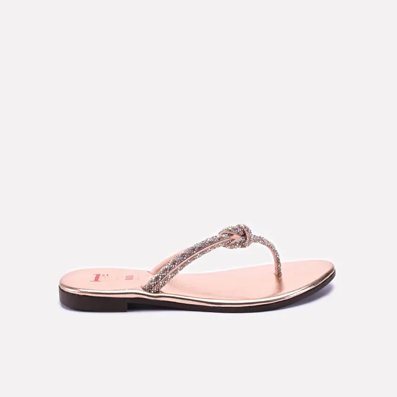 Peach Casual Slippers