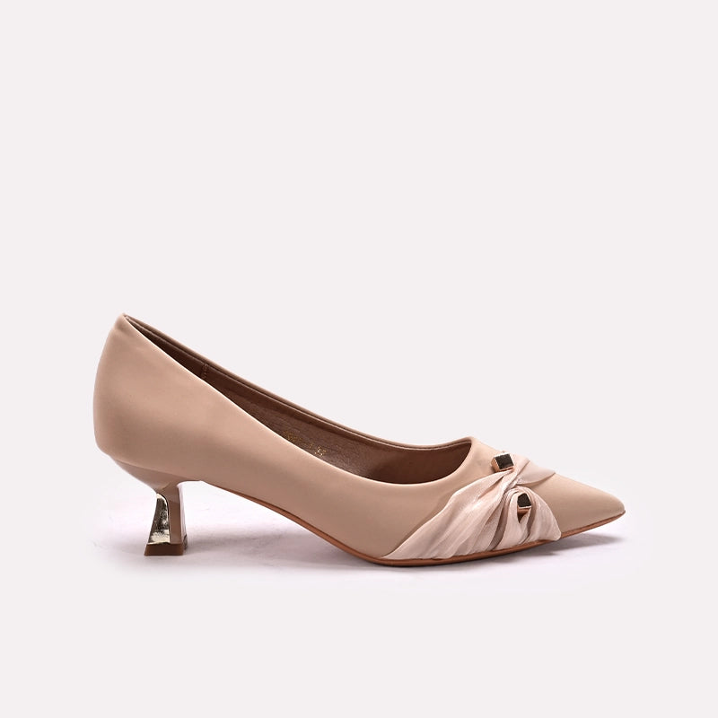 Fancy Court Shoes Fawn 0450160