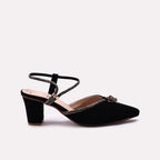 Fancy Court Shoes Black 0450078
