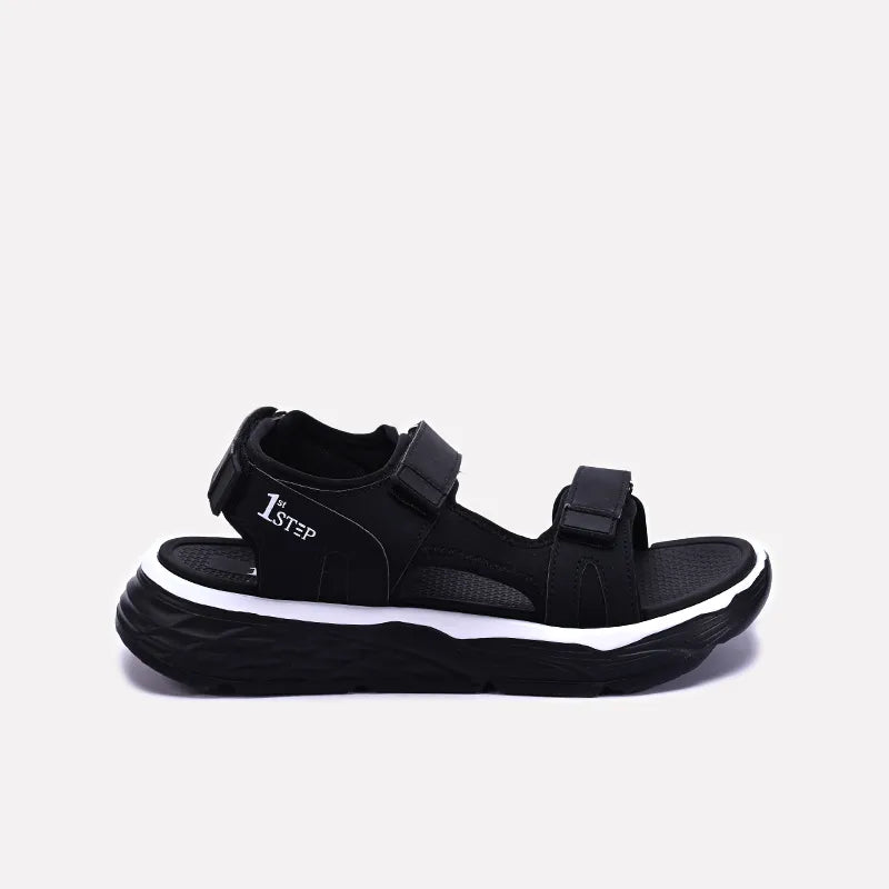 Black Comfy Sports Sandals 0141178