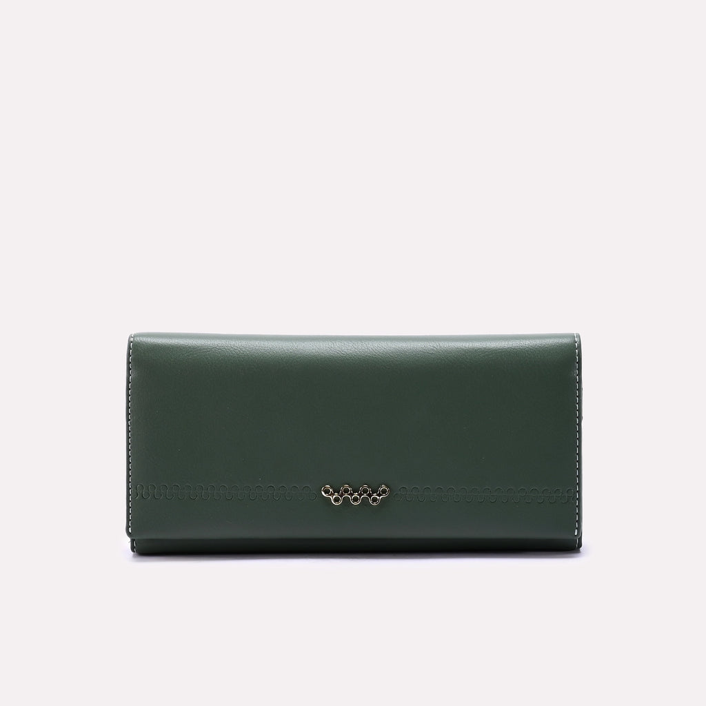 Ladies Casual Wallet Green 0310360