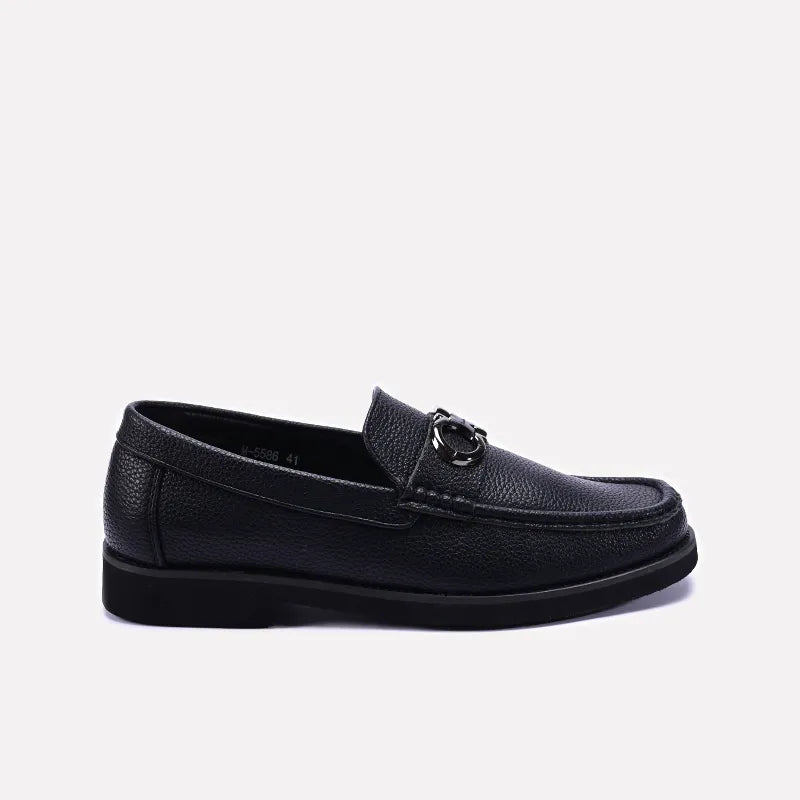 Black Loafer Shoes 0130977