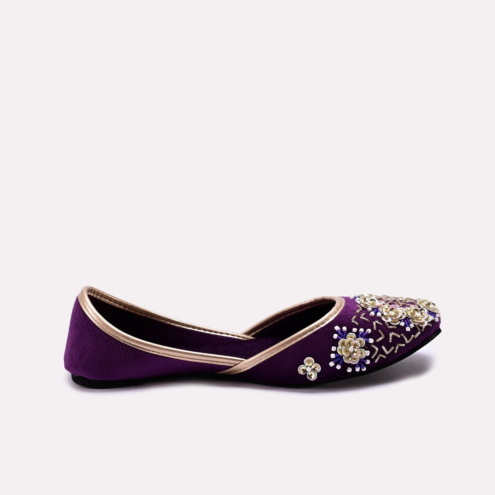 Fancy Khussa Purple 0460034