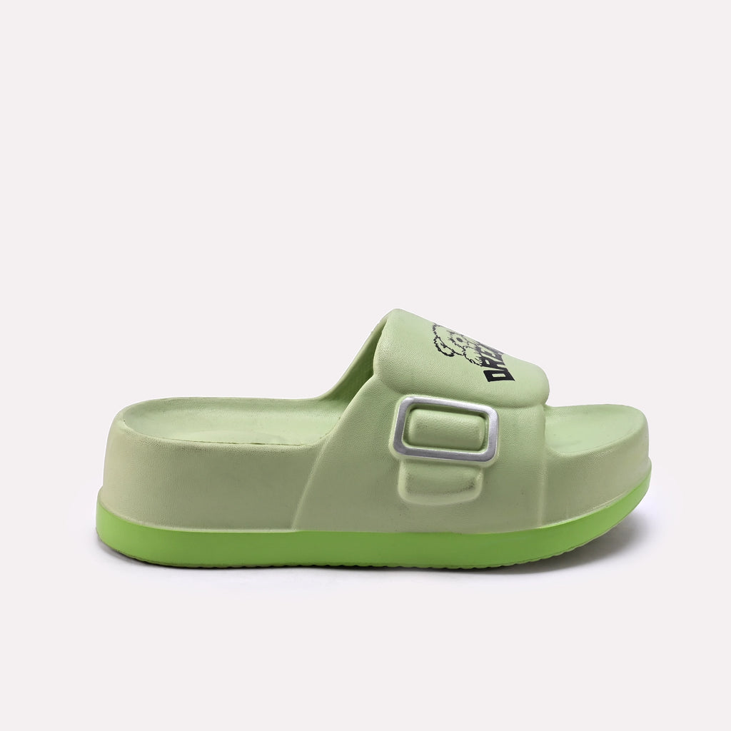 Casual Slipper Green 0413398