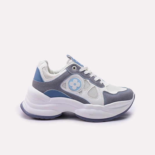 Womens Blue Sneakers 0440814