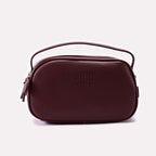 Casual Hand Bags Maroon 0322269