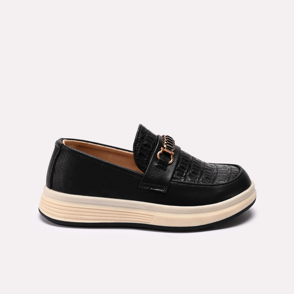 Boy Loafer Shoes Black 0640192
