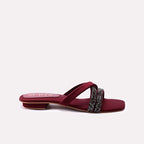Fancy Slipper Maroon 0413587