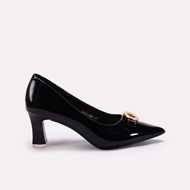 Fancy Court Shoes Black 0450158