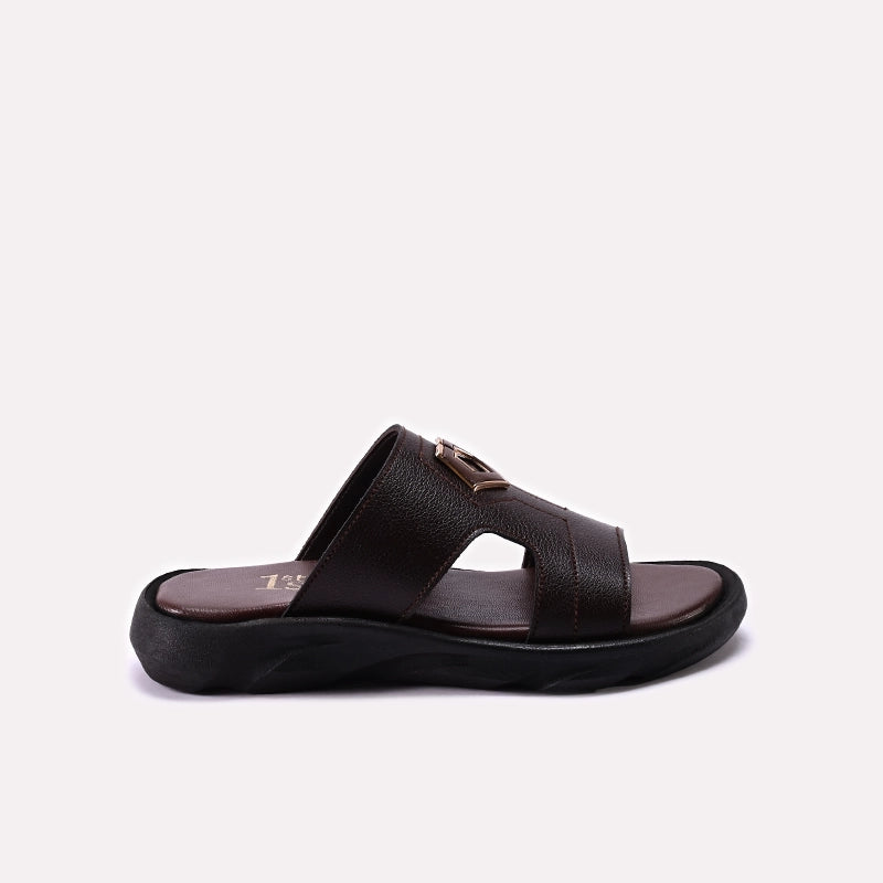 Baba Casual Slipper Brown 0630307