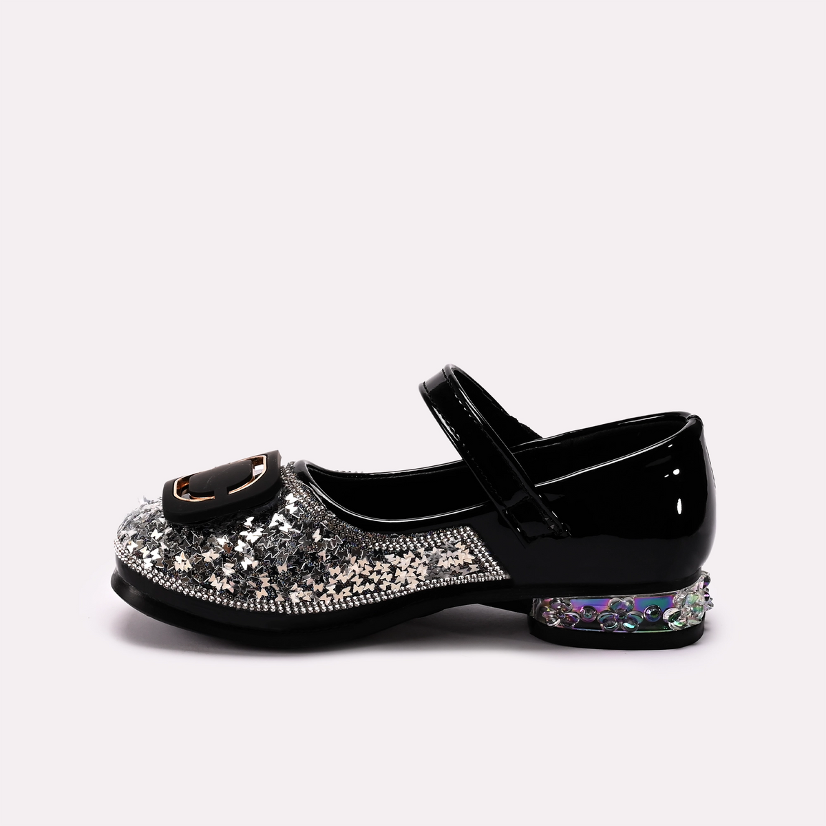 Girl Fancy Pumps Black 0710713