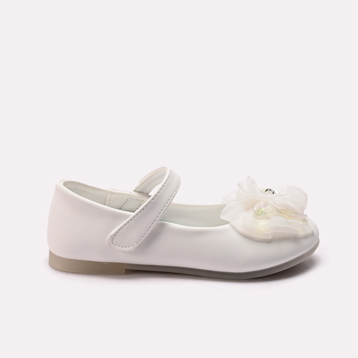 Girl Casual Pumps White 0710721