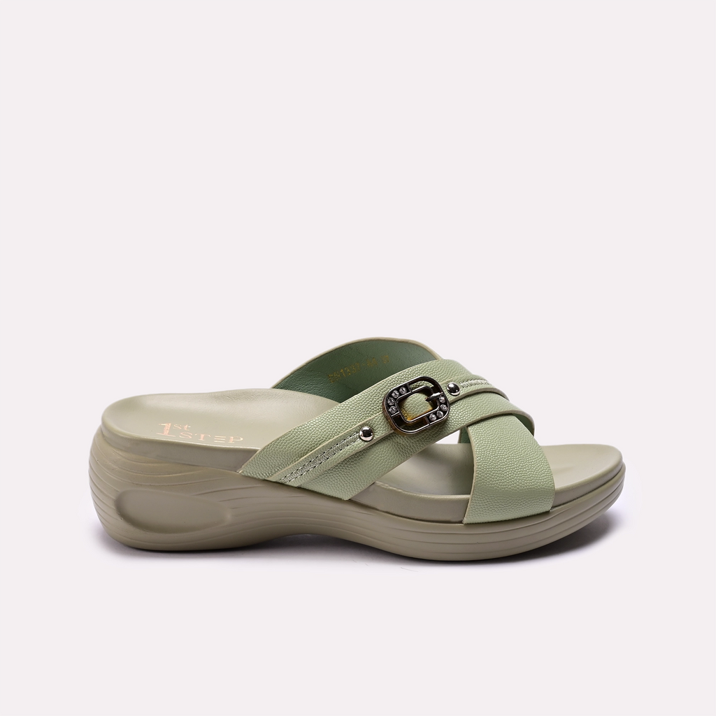 Casual Slipper Green 0414067
