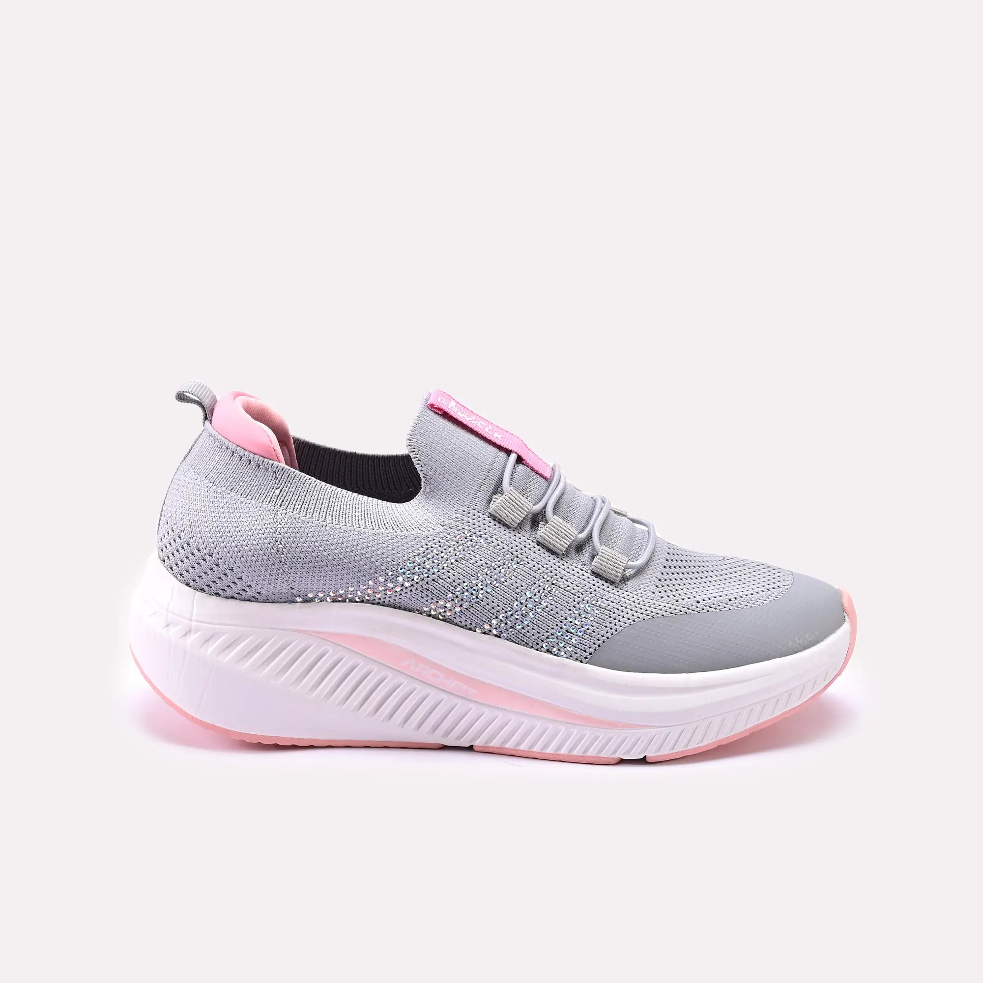Women Sneaker Shoes Gray 0441002