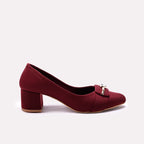 Casual Court Shoes Maroon 0450135