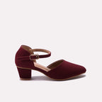 Baby Casual Pumps Maroon 0710666