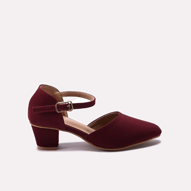 Baby Casual Pumps Maroon 0710666