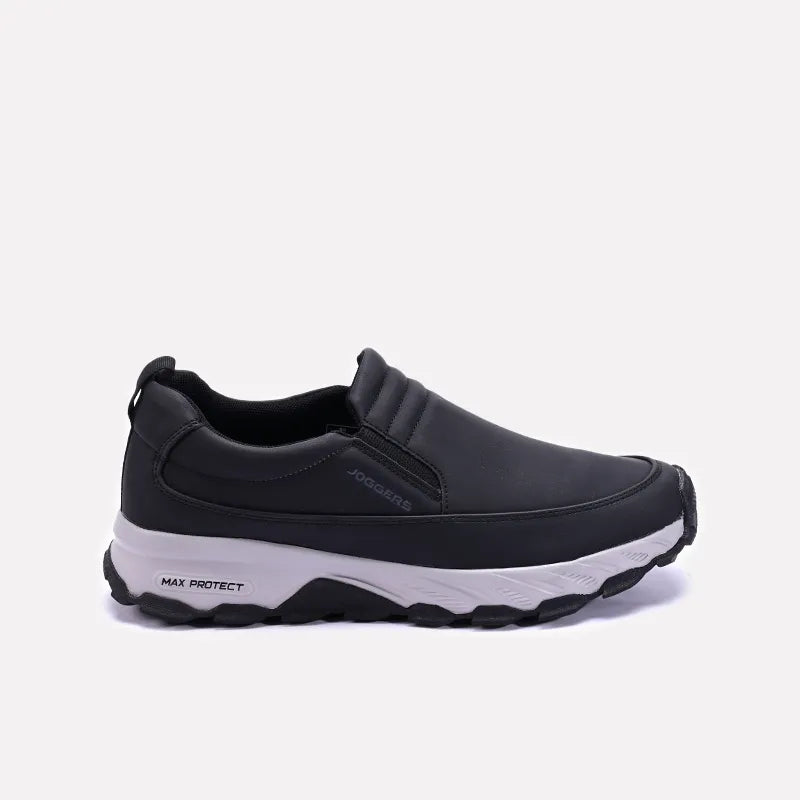 Black Slip On Joggers 0120573