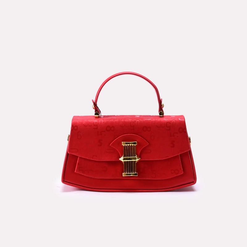 Casual Hand Bag Red 0322159