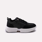 Women Sneaker Shoes Black 0440916