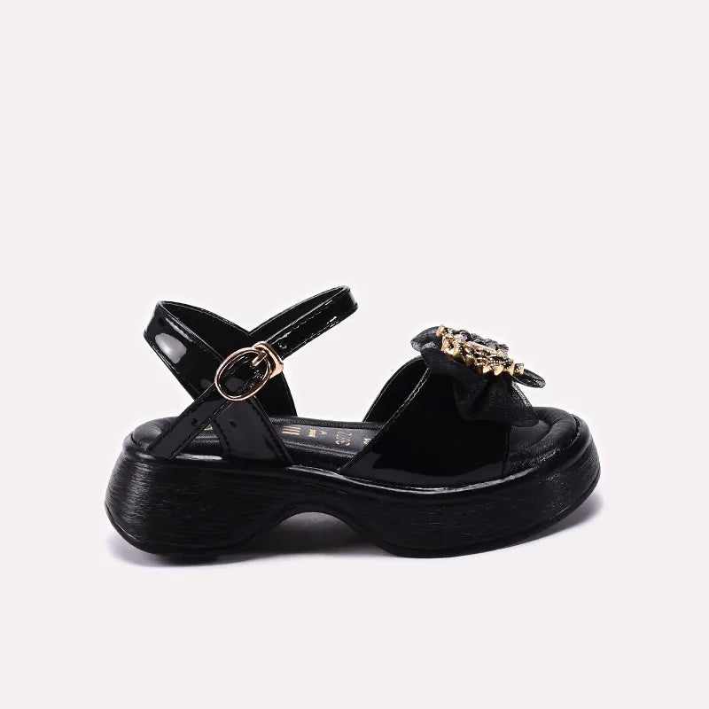 Black Casual Sandal 0720814
