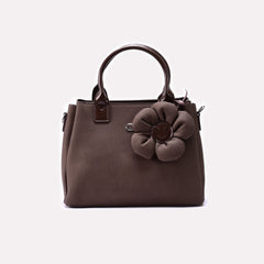 Casual Shoulder Bag Brown 0331764