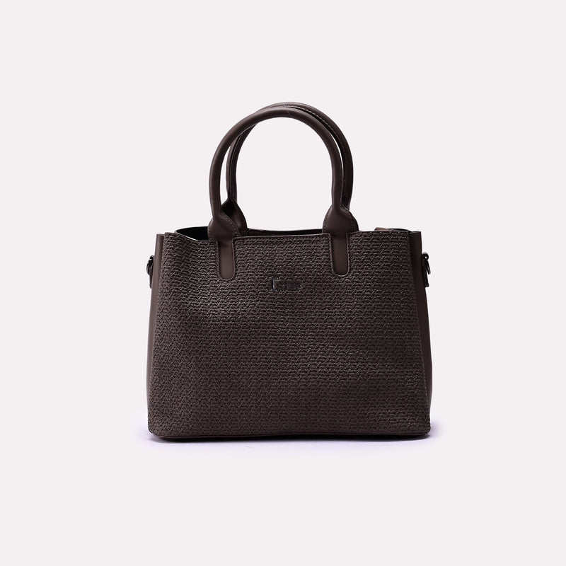 Casual Shoulder Bag Light Gray 0331758
