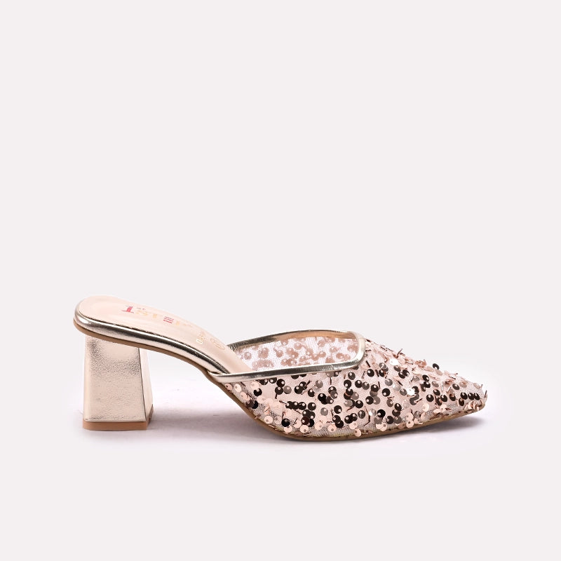 Fancy Court Shoes Golden 0450048