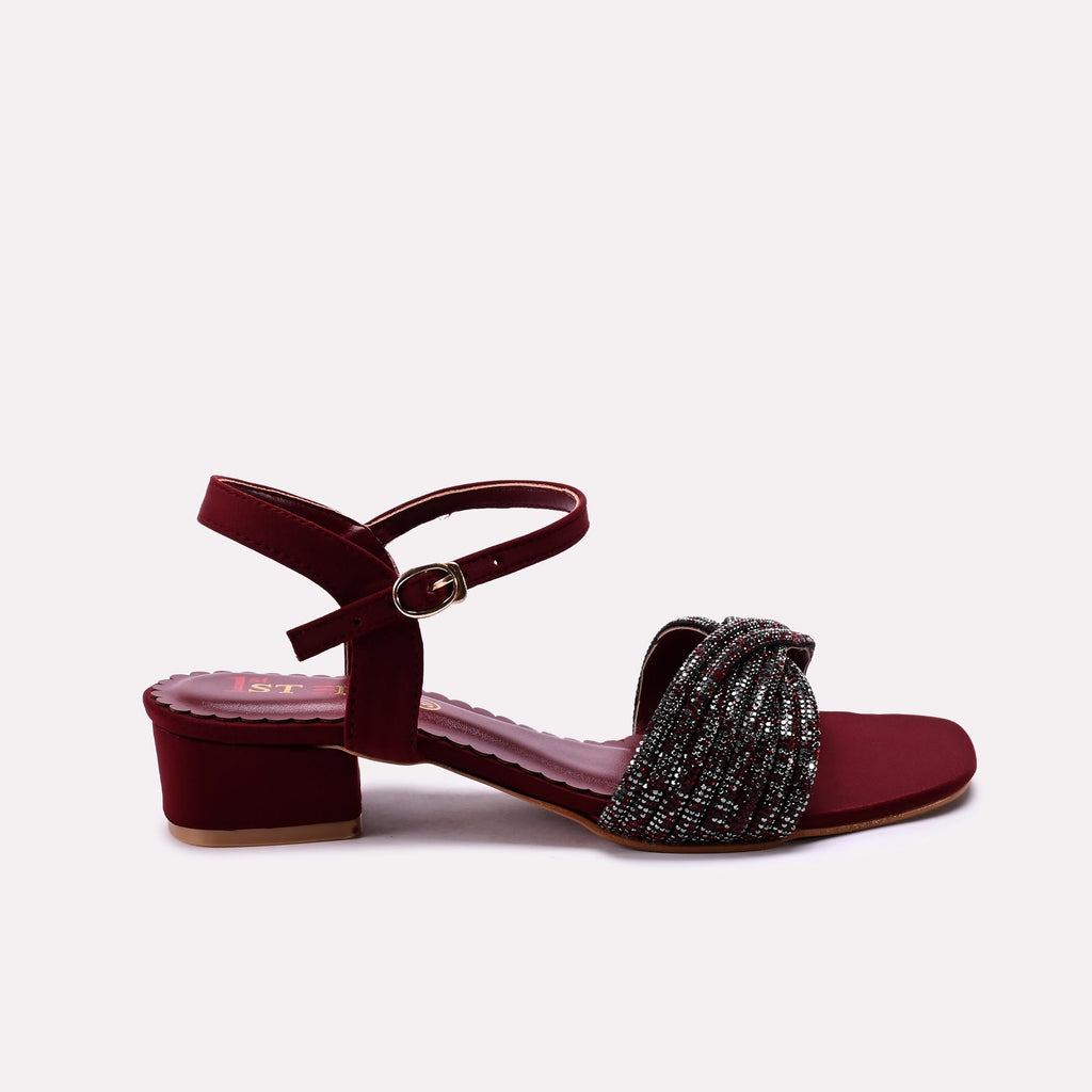 Bridal Sandal Maroon 0421821
