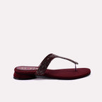 Fancy Slipper Maroon 0413620