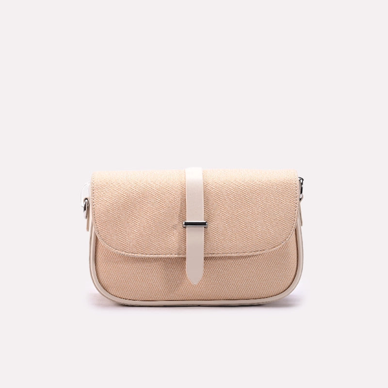Casual Hand Bags Beige 0322039