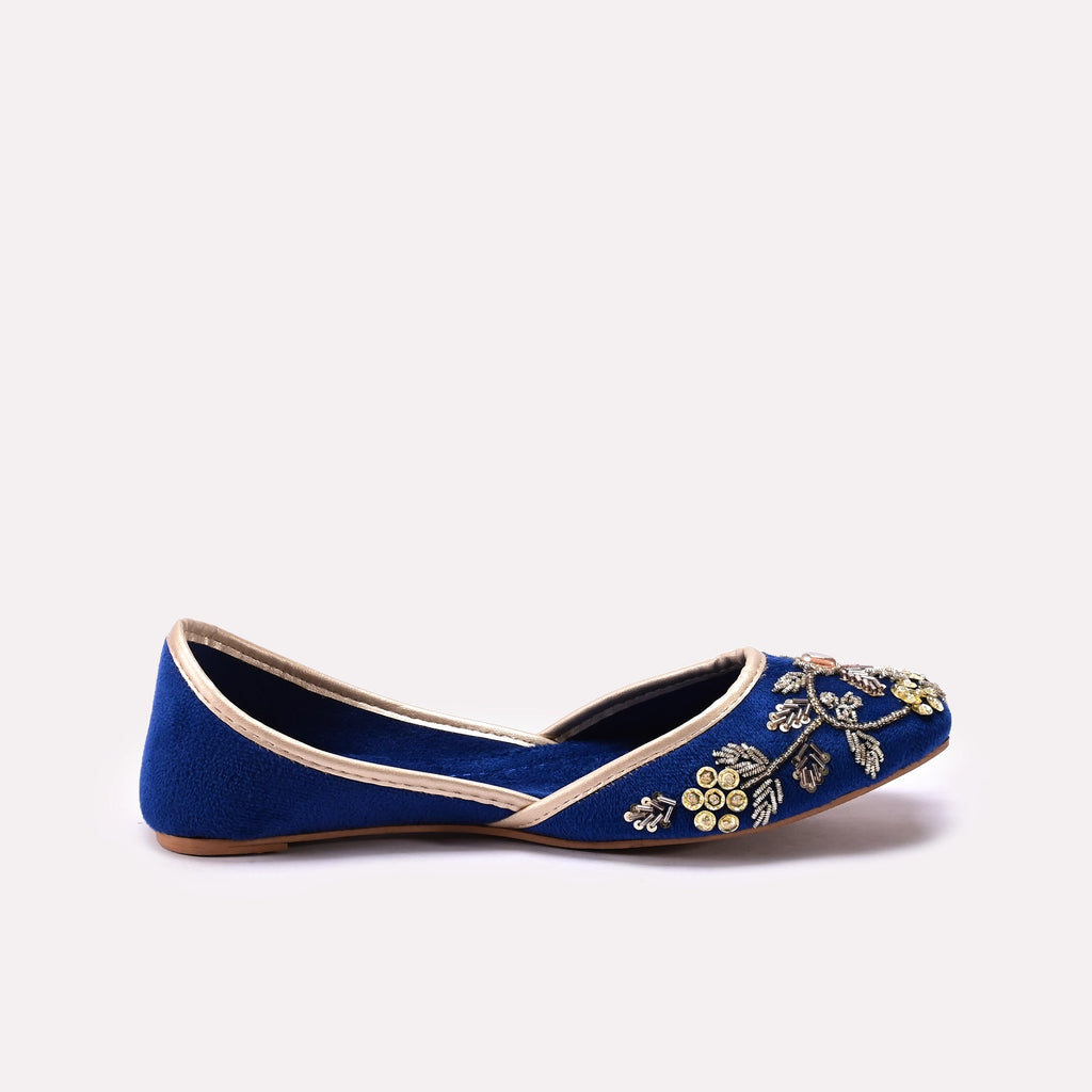 Fancy Khussa Blue 0460004