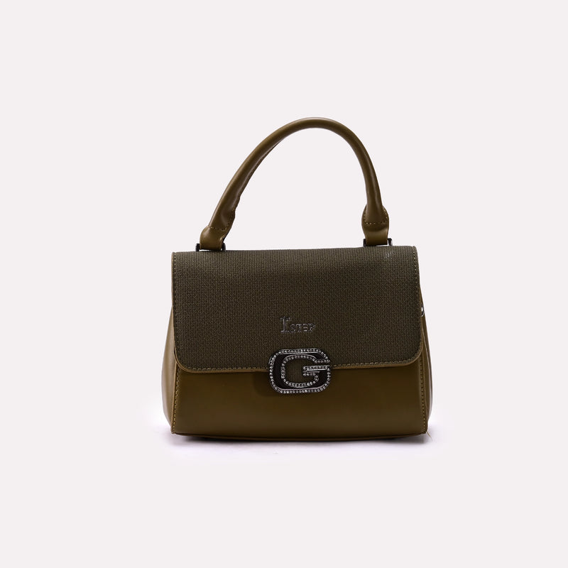 Casual Hand Bag Green 0322184