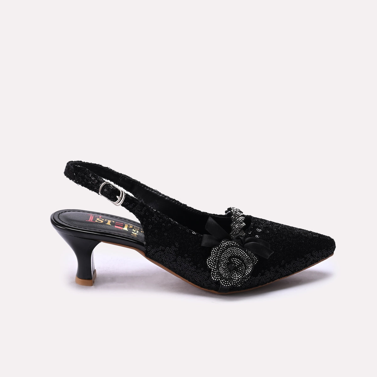 Fancy Court Shoes Black 0450236