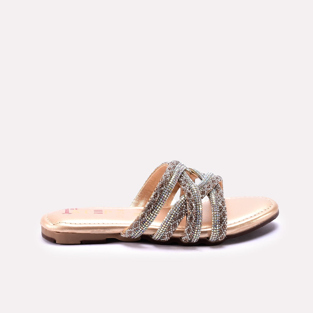 Baby Fancy Slipper Golden 0730397