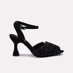 Black Bridal Peep Toes 0450097