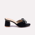 Black Fancy Slippers 0412759